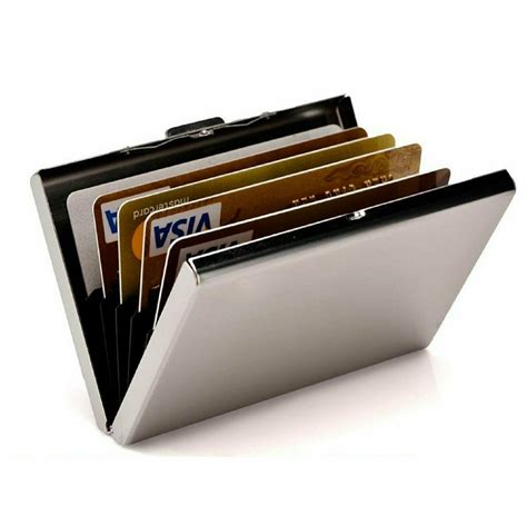 eboot rfid stainless steel wallet credit card holder|rfid credit card holder.